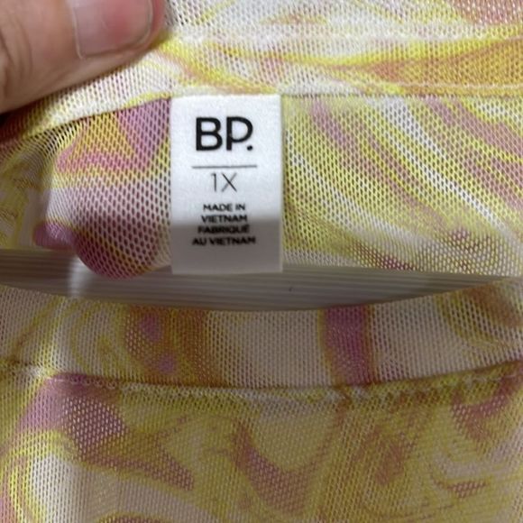 Nordstrom BP Groovy Spacey Swirl Mesh 90”s Vibe 1X - Picture 6 of 15